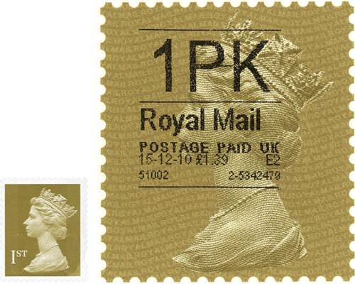 Royal Mail, ‘Horizon’ postage labels