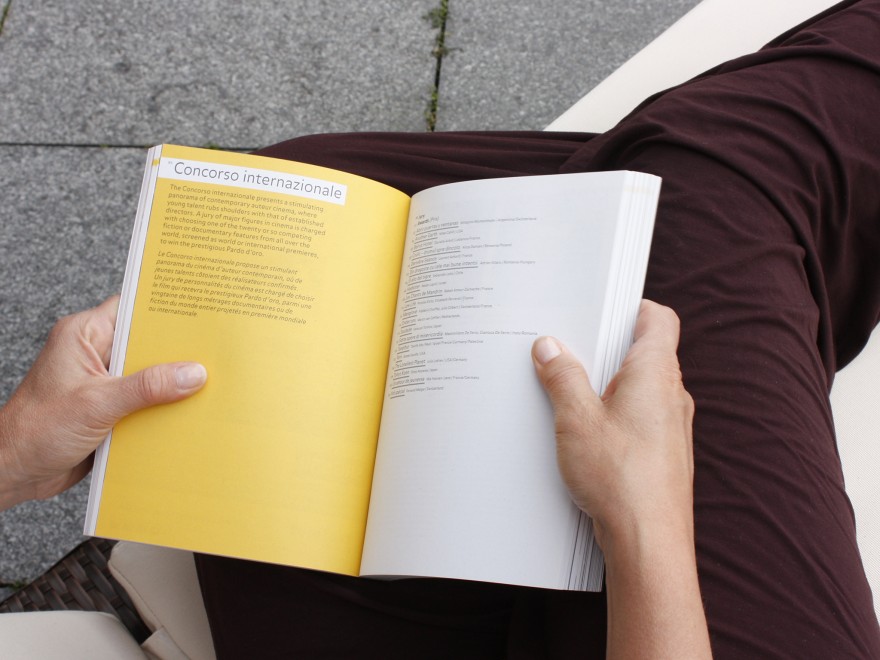 Festival del film Locarno, catalogue