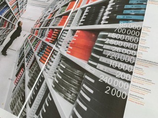Joel Coen visiting the Penthaz Research and Archive Centre in 2019